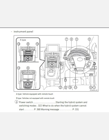 toyota sai 2015-2016 owners manual in english